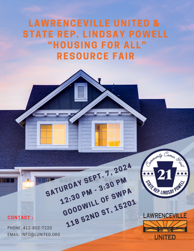 “Housing For All” Resource Fair – Sat. 9/7/24